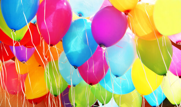 Bunte Ballons